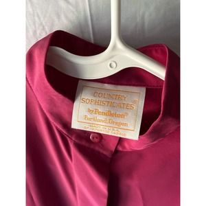 Vintage Pendleton “Country Soohisticates” Blouse 70s